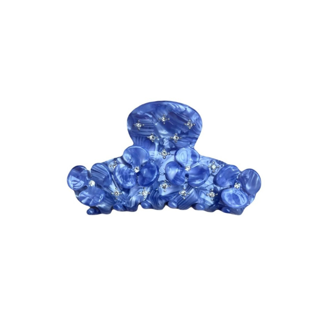 Blue Orchid Marshmallow Claw Clip
