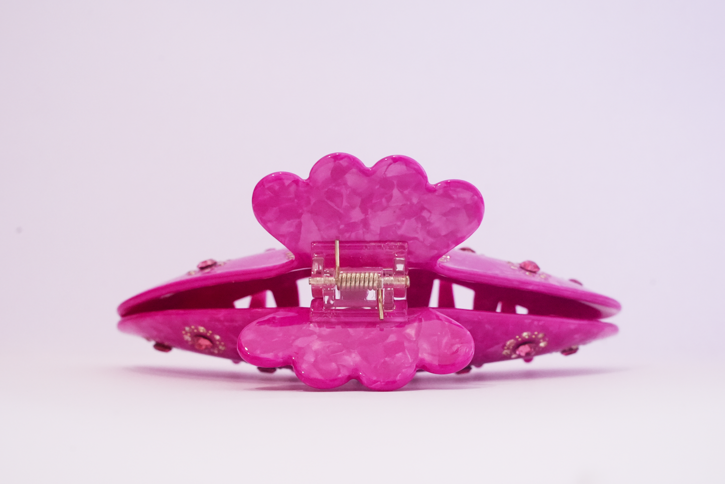 Magenta Bubblegum Claw Clip
