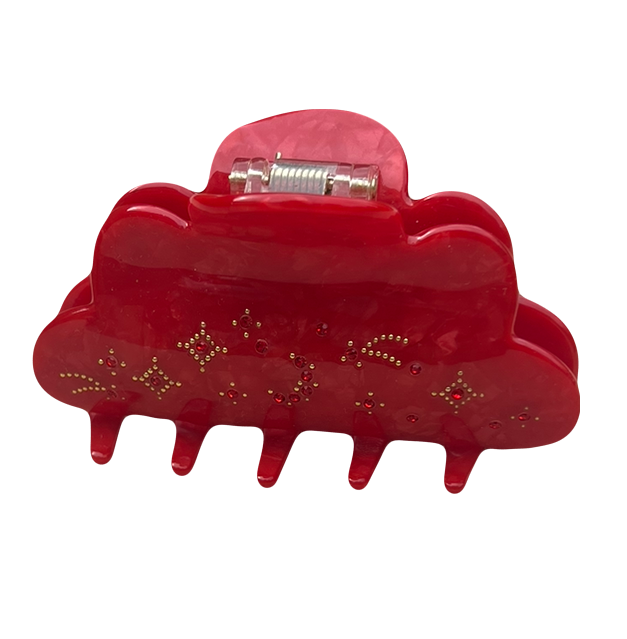 Cherry Blaze Claw Clip